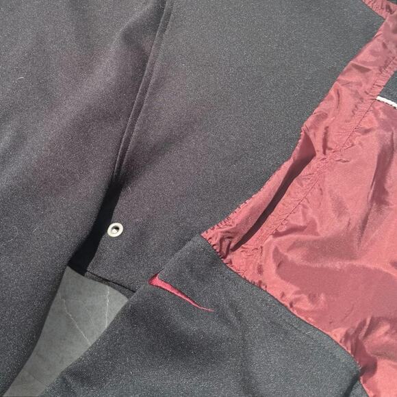 Nike Nylon Full Zip & Button Bomber Jacket XL - Picture 3 of 3